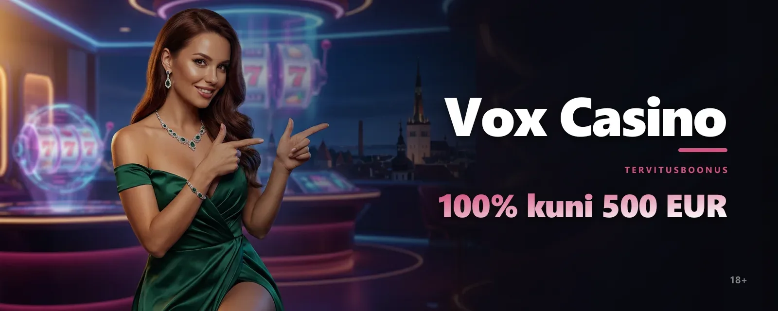 Vox casino ametlik veebileht ja mängude valik Eestis